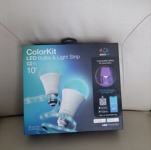 Aura LED ColorKit Trio 75-Watt Equivalent A21 Dimmable Multi-Color and LED Light